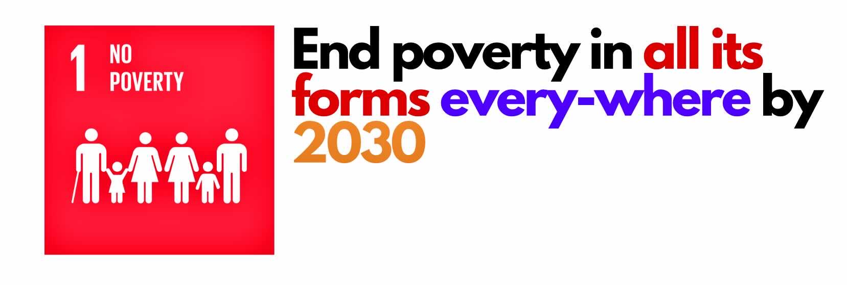 SDG 1: End Poverty in all its forms everywhere by 2030