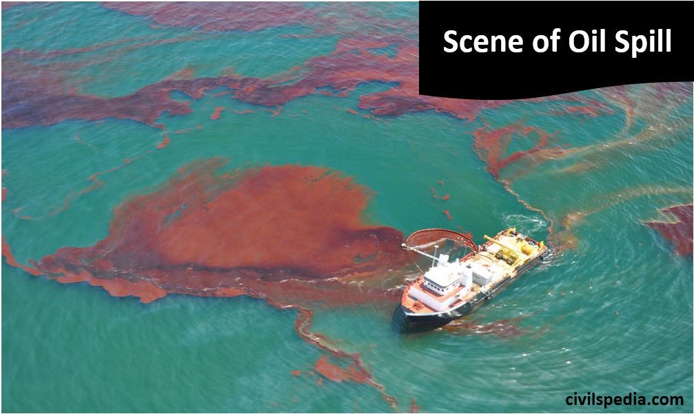 Scene of Oil Spill 
civilspedia.com 