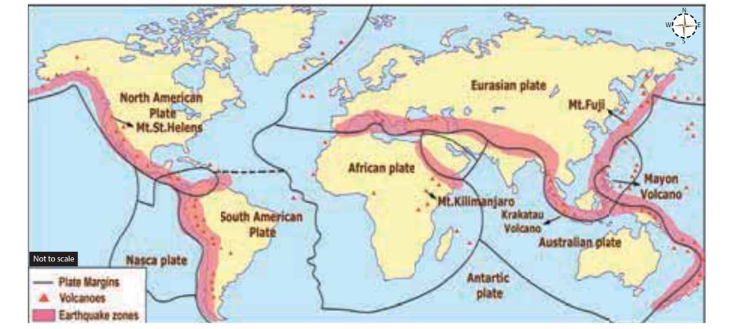 Earthquake belts of the world
