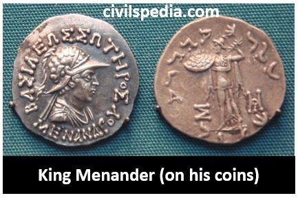 Coins of King Menander