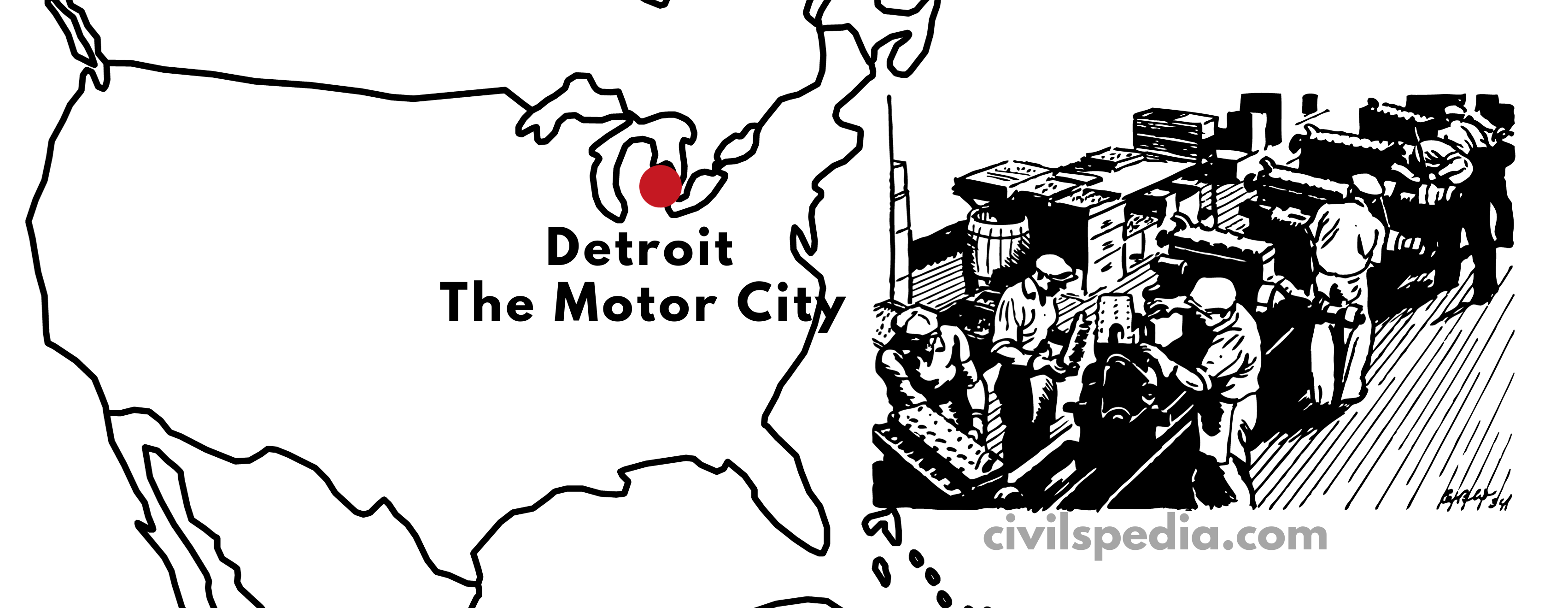 Reasons: Why is Detroit a major Automobile Centre? 