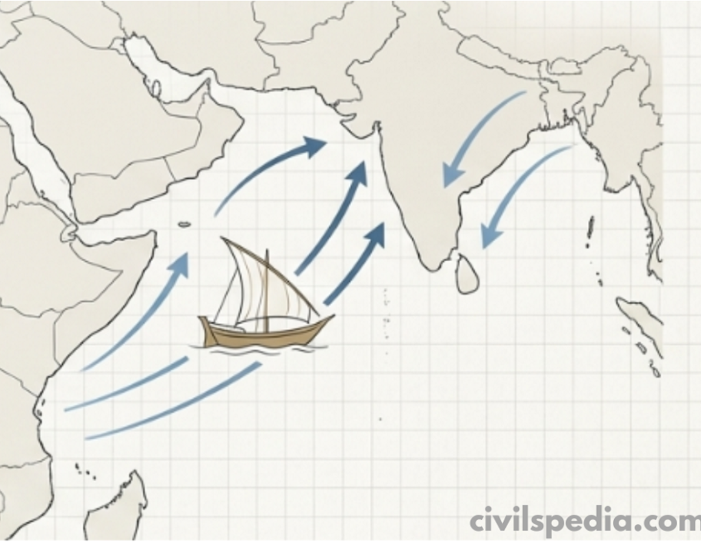 Role of the Monsoon: Lifeline of Agriculture and Trade